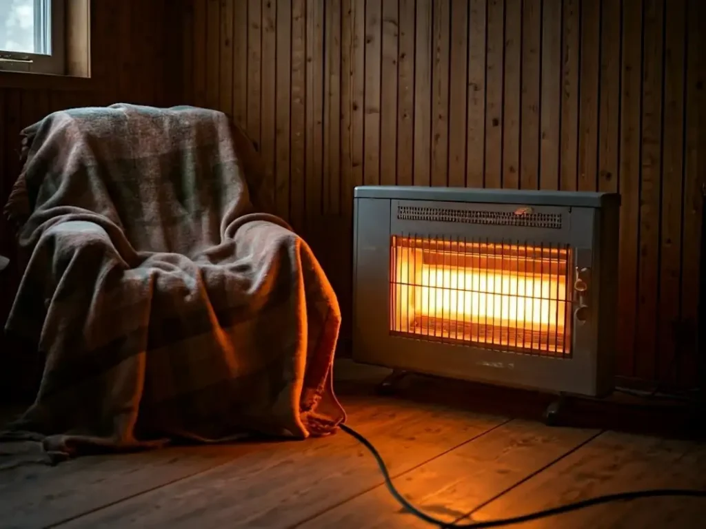 furniture too close to heater