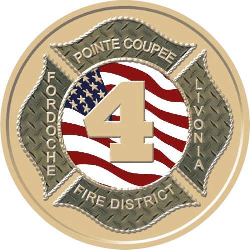 pointe coupee fire protection district 4 logo